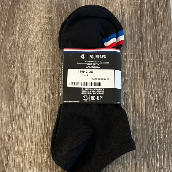Performance Ankle Socks - Black, White, and Grey - Picture 6 of 8